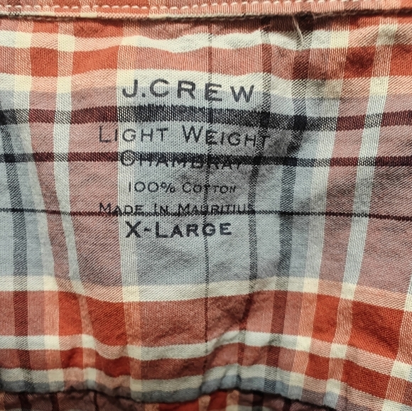 Men's chambray cotton button down shirt - Picture 2 of 8